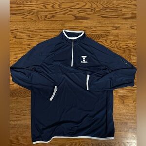 Men’s Yale Quarter Zip Longsleeve
